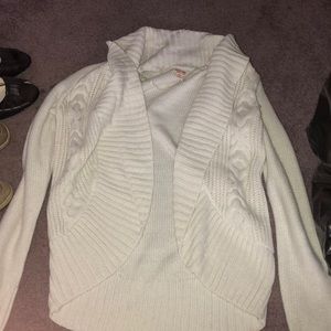 Cream sweater